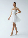 Elegant A Line Sweetheart Wedding Dress With Lace