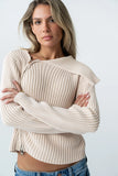 Beth Knit Jacket in Blush