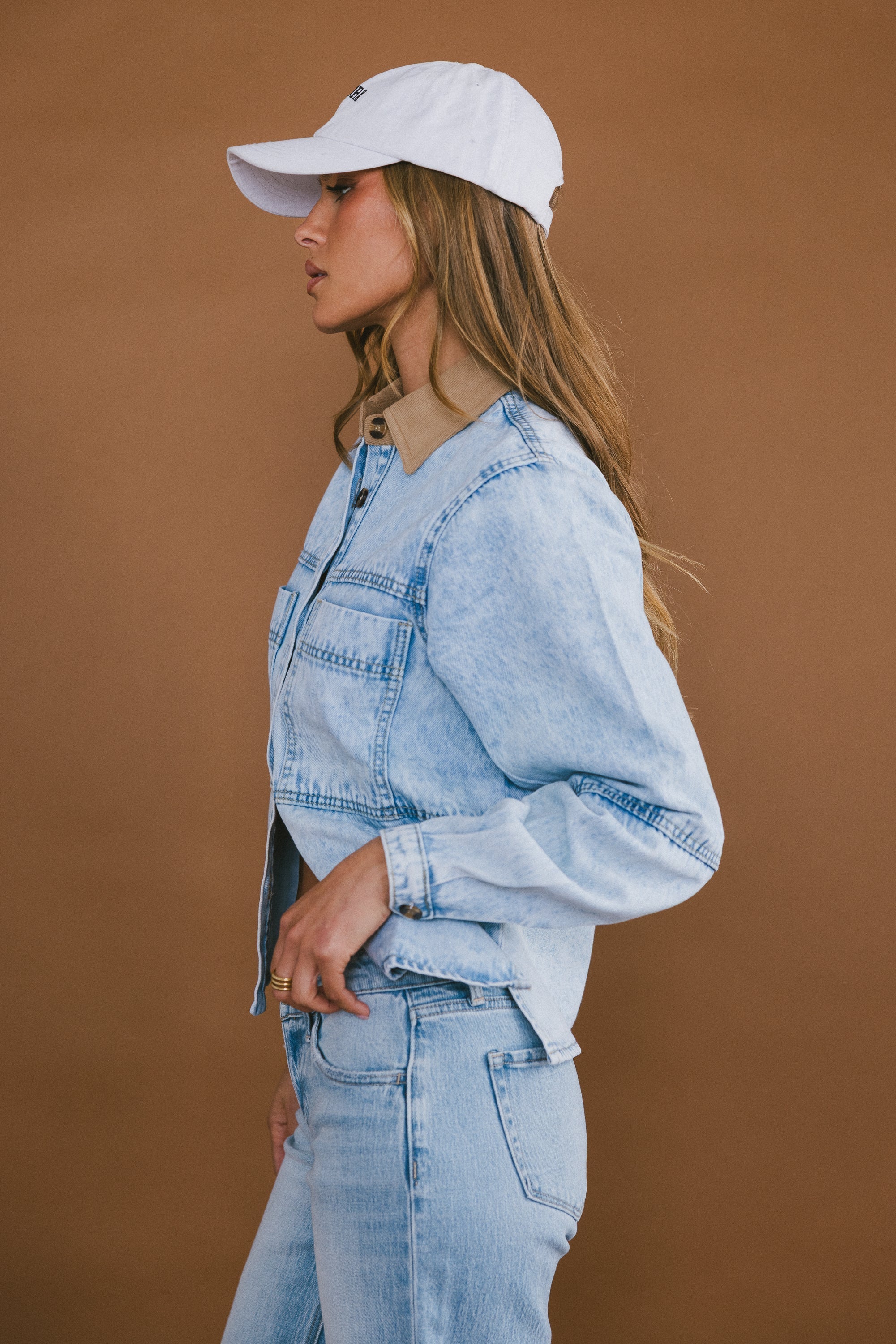 Andy Contrast Denim Jacket