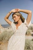 Metzli Ribbon Trim Maxi Dress FINAL SALE