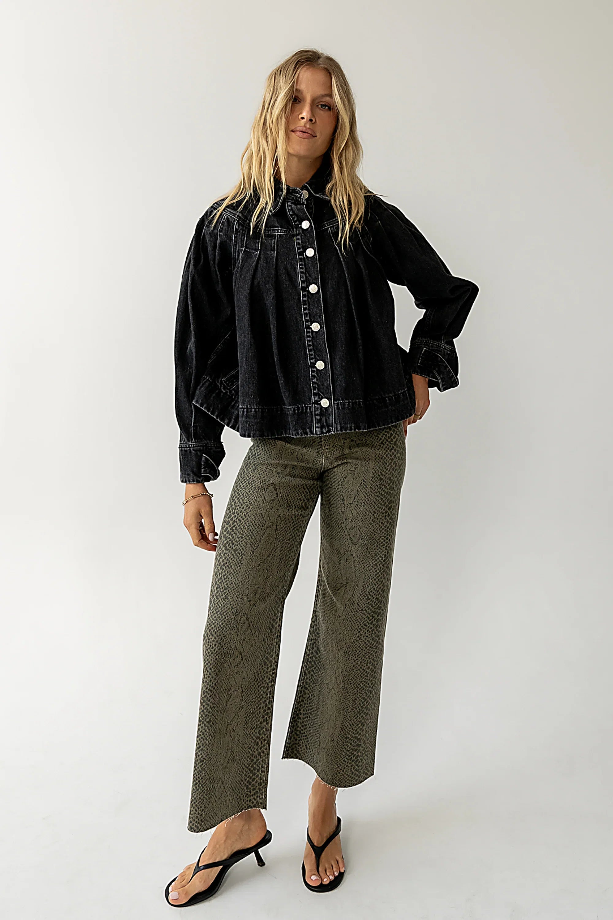 Gia Snake Print Pants FINAL SALE