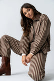 Carla Striped Utility Jacket FINAL SALE