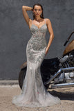 Phaedra Gown Fitted Crystal Embellished Evening Dress