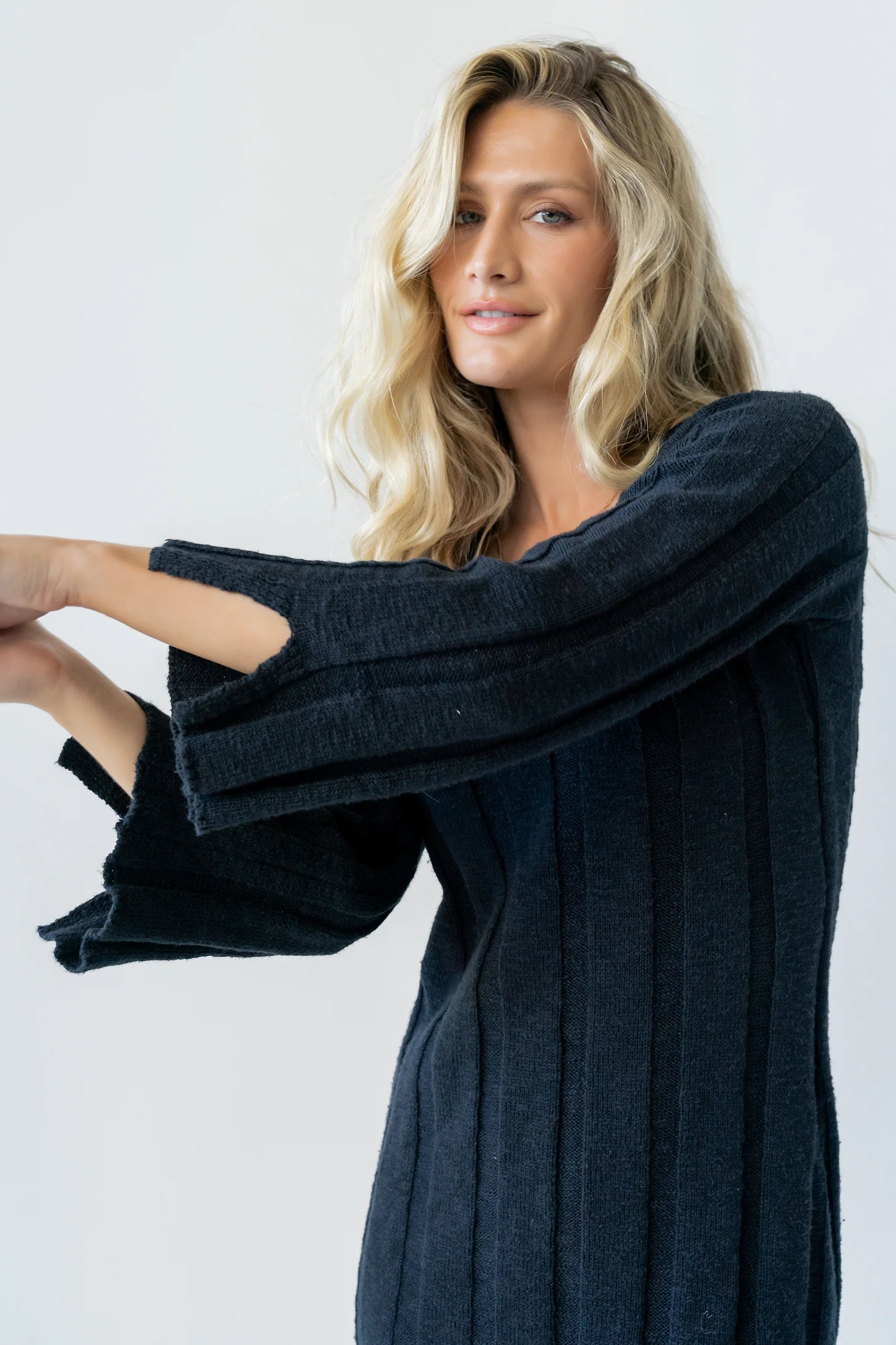 Camile Ribbed Sweater Dress FINAL SALE