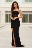 Naomi Corset Gown Black