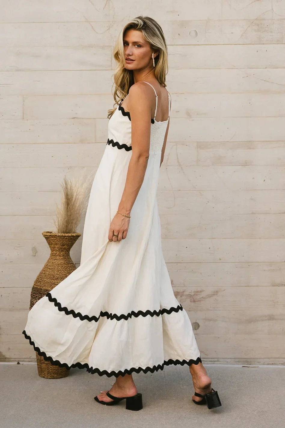 Until I Found You Dress in Natural FINAL SALE