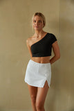 Kim High Rise Sequin Mini Skort