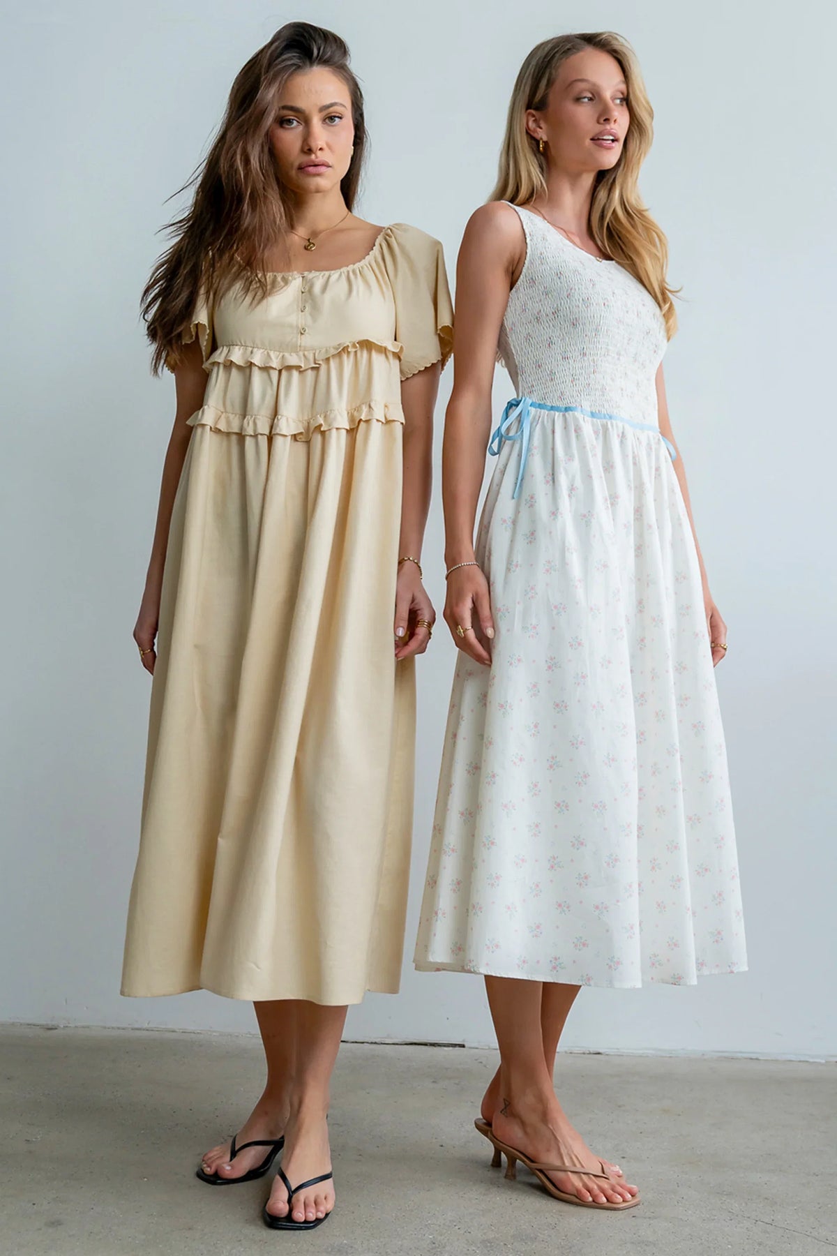Kennedy Ruffle Maxi Dress