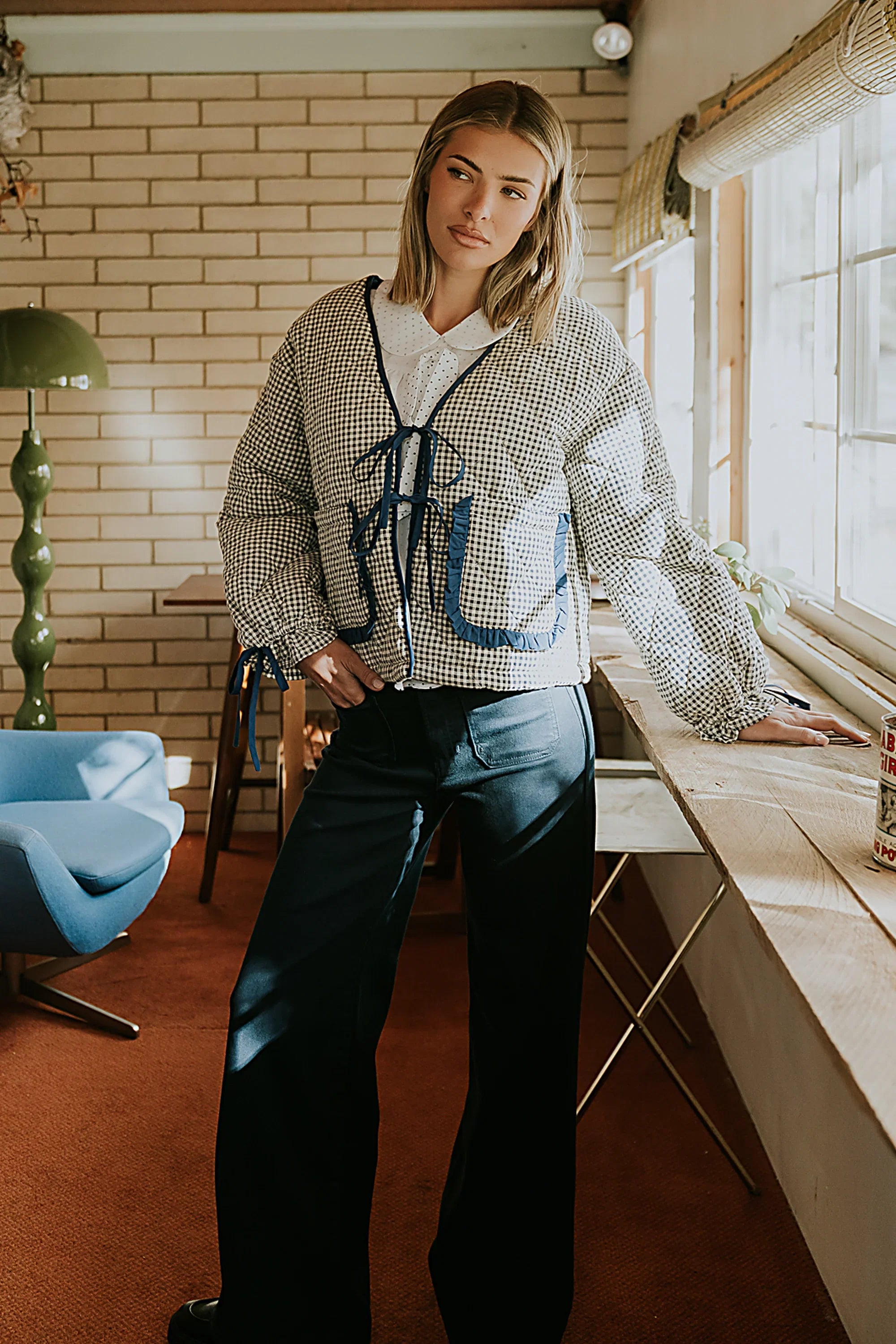 Andy Gingham Jacket FINAL SALE