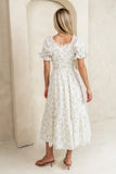 Travis Floral Midi Dress