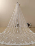 Starfish Lace Cathedral Veil Bridal Veil Wedding Veil