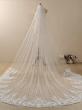 Vintage Flower Lace Cathedral Veil Bridal Veil Wedding Veil