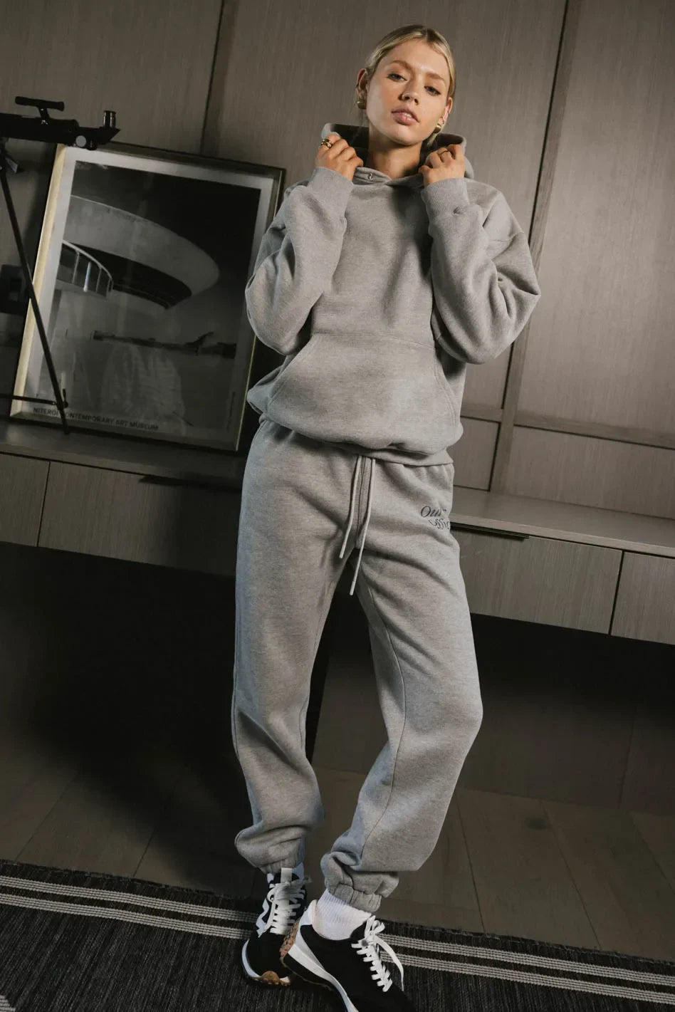 Out of Office Sweatshirt in Heather Grey FINAL SALE