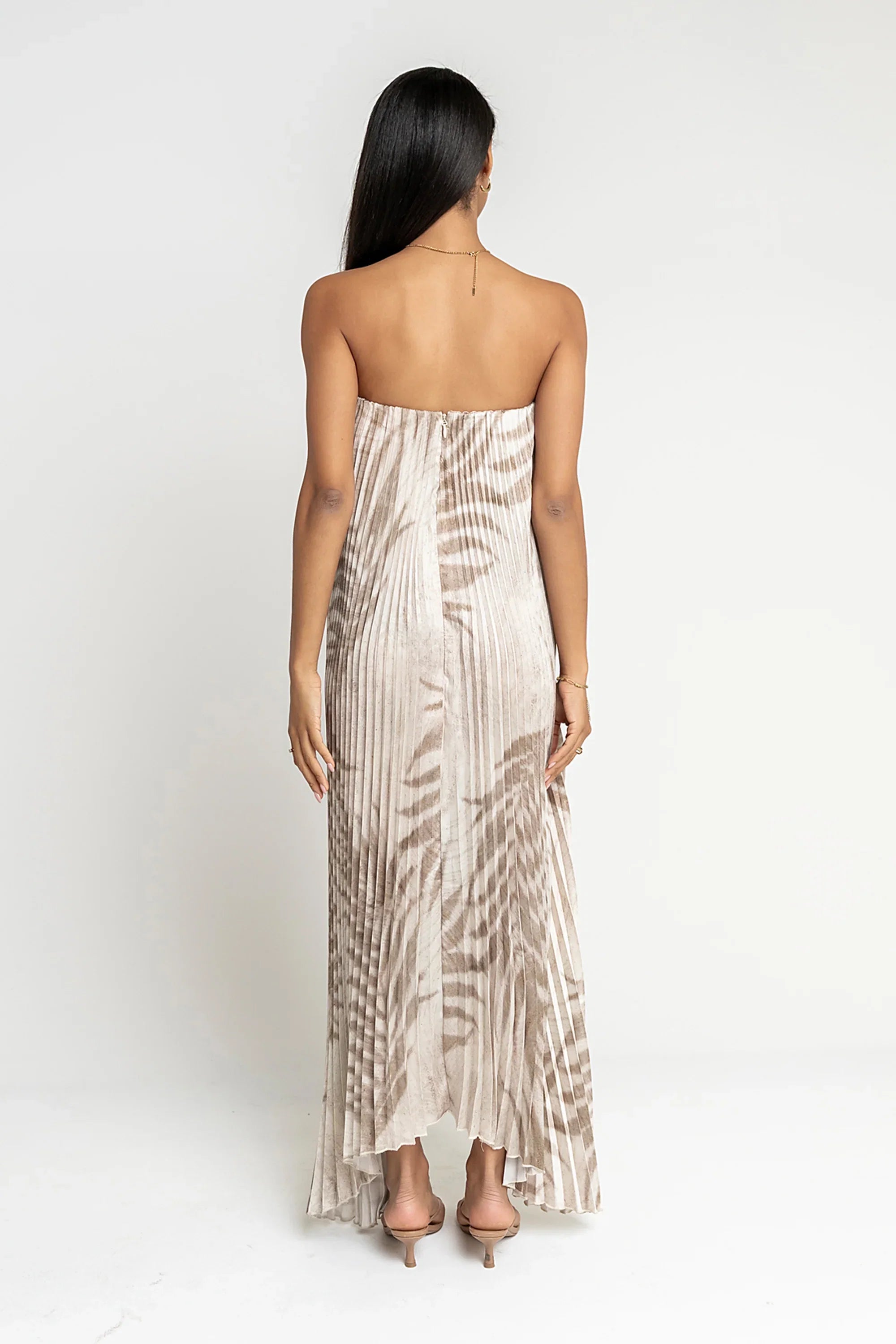 Brandie Accordion Maxi Dress