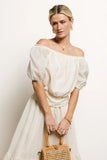 Caroline Striped Blouse FINAL SALE