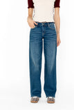 Sloane Wide Leg Jeans in Dark Wash
