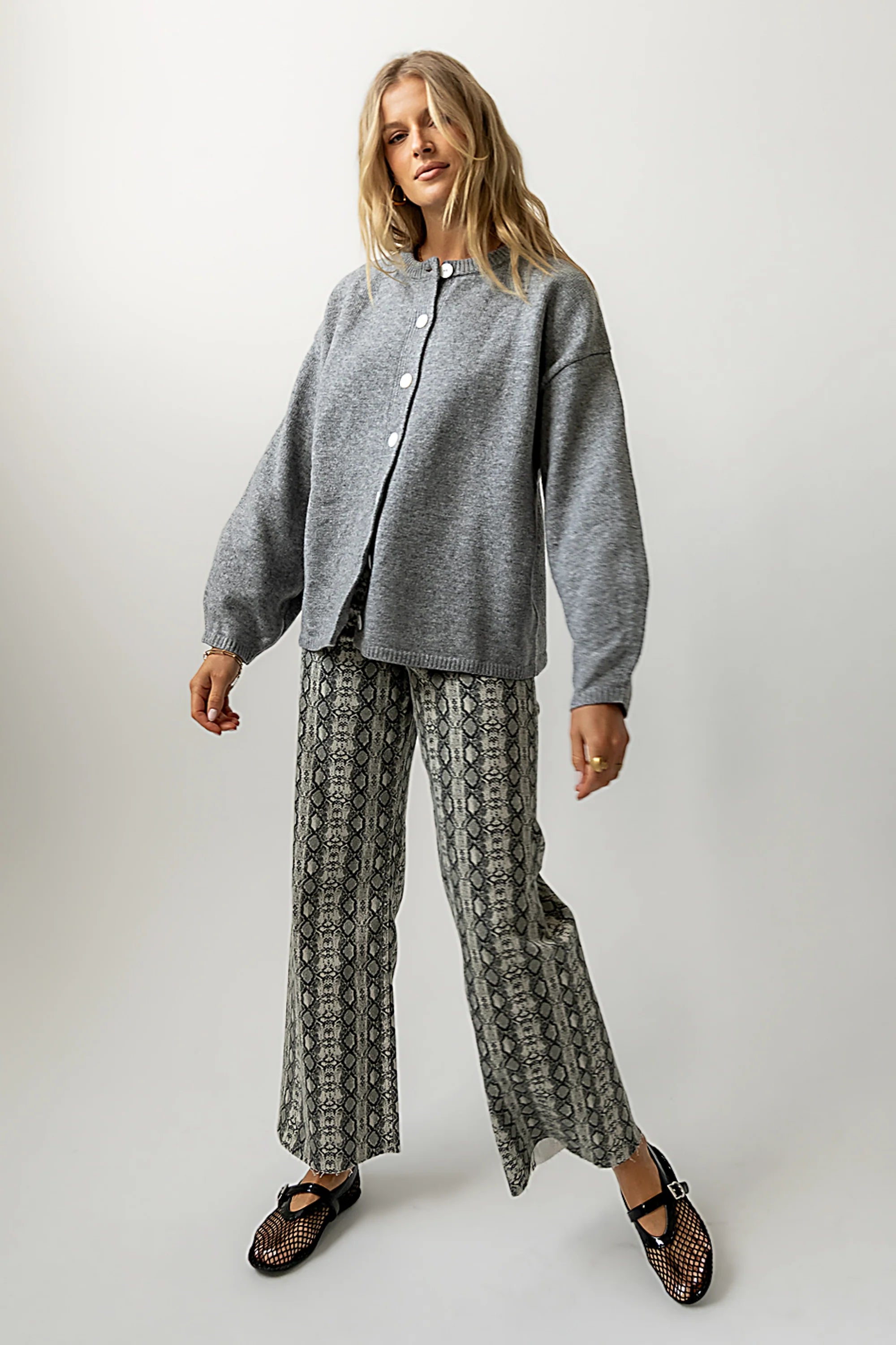 Brynn Snake Print Pants FINAL SALE