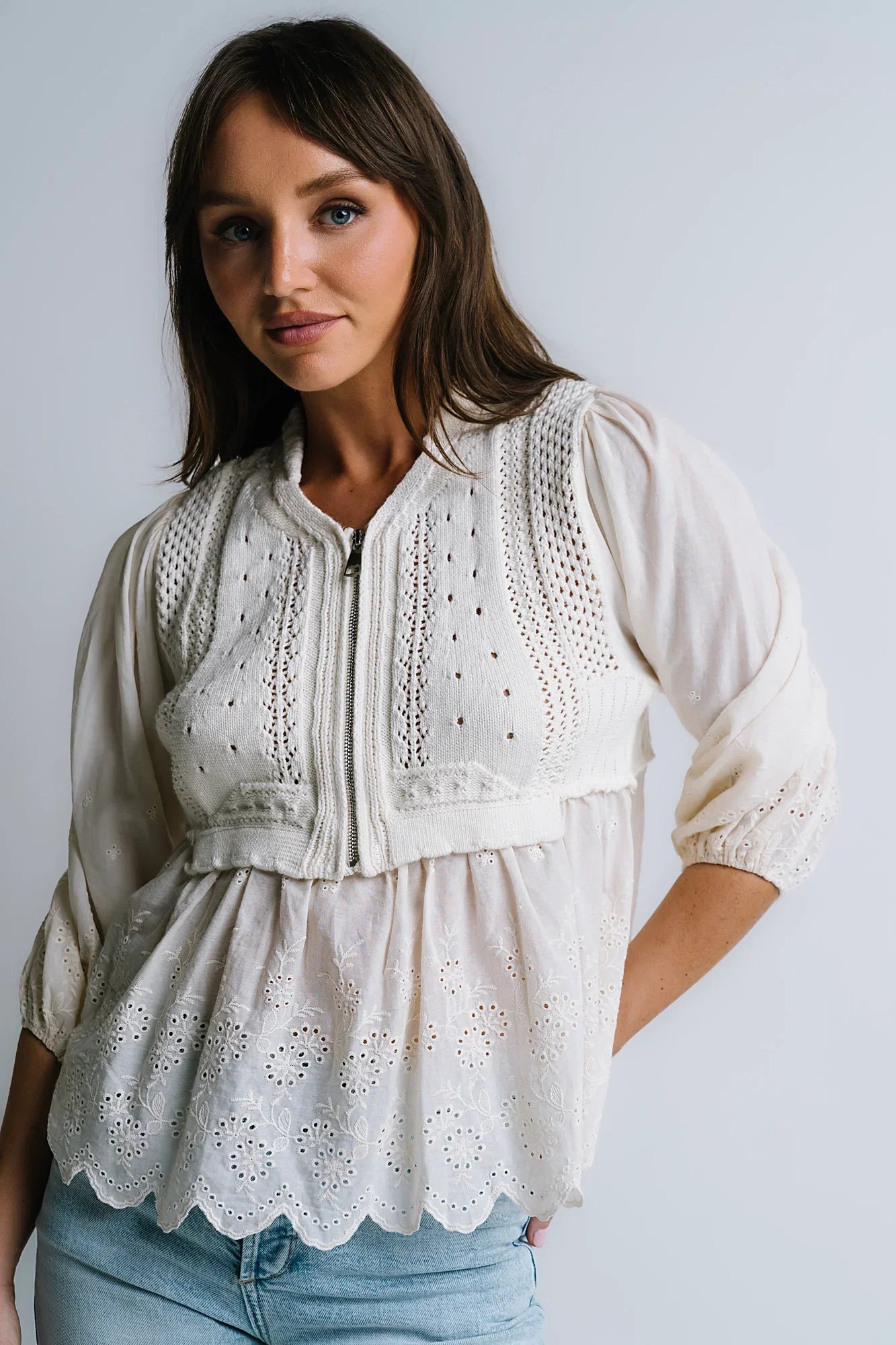 Corey Embroidered Sweater