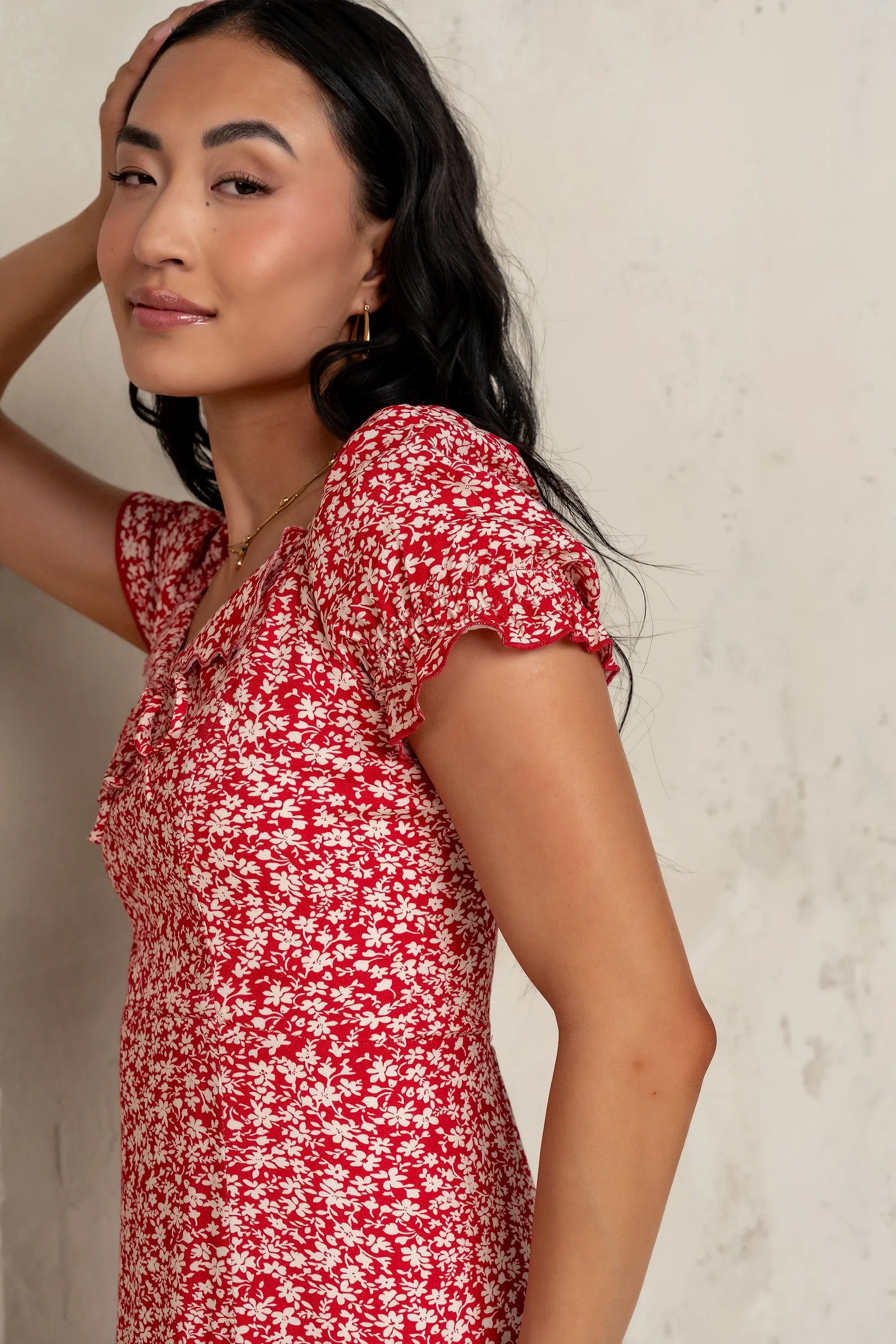 Marlow Maxi Dress in Red FINAL SALE