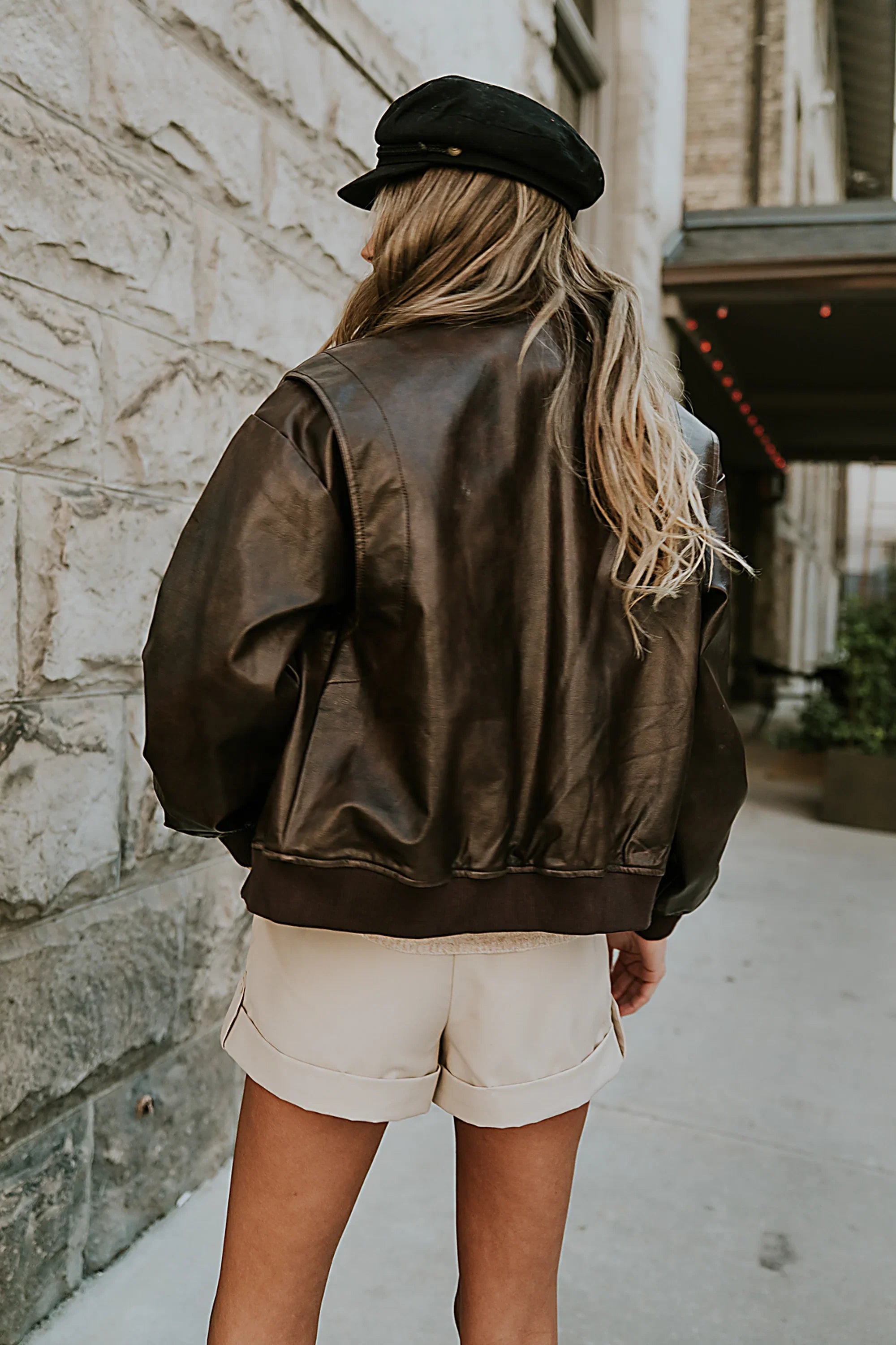 Siena Vegan Leather Jacket FINAL SALE