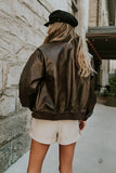 Siena Vegan Leather Jacket FINAL SALE