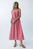 Kenzy Plaid Midi Dress