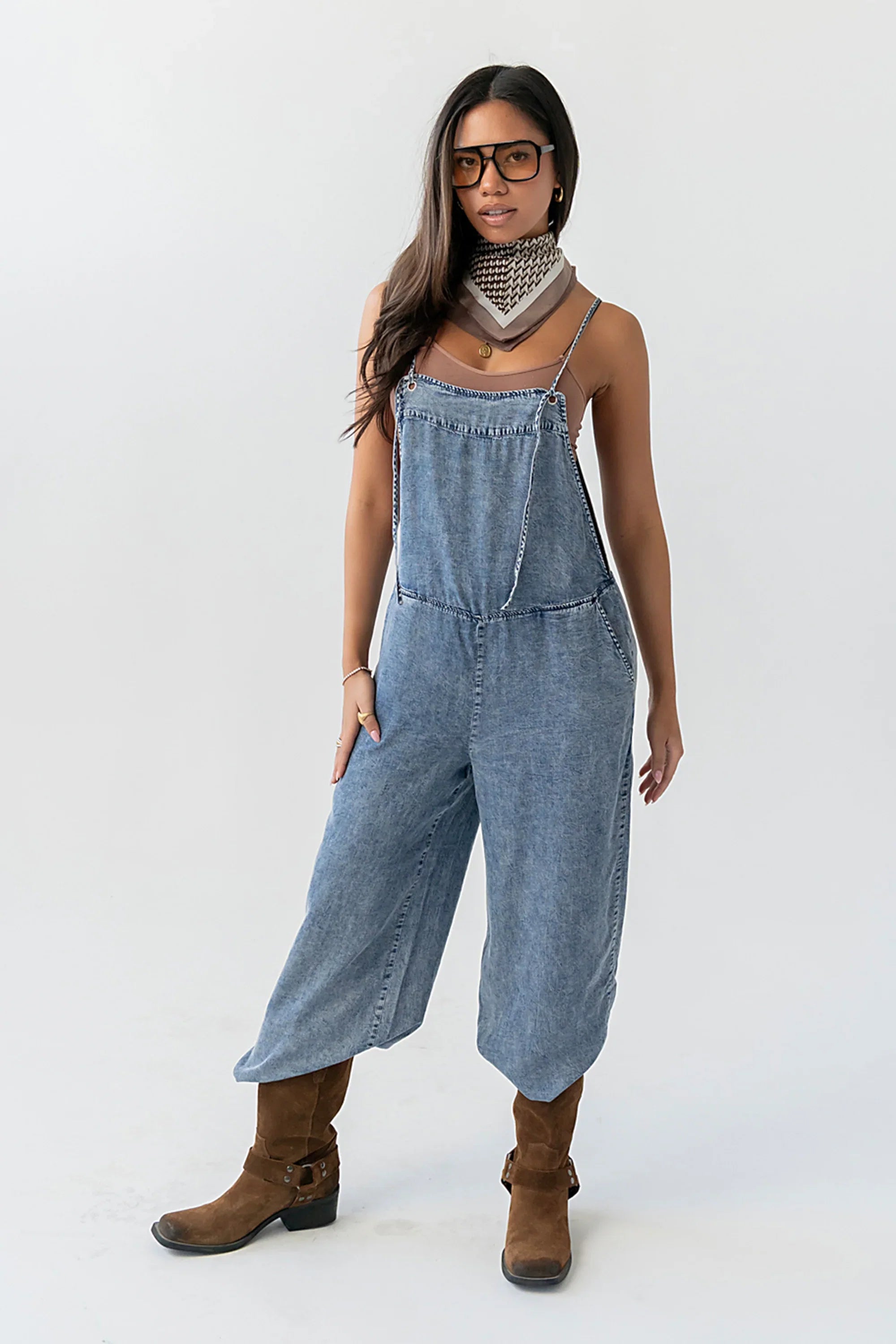 Xiomara Denim Jumpsuit