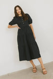 Leandra Midi Dress in Navy FINAL SALE
