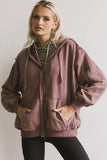 Viva Zip Up in Purple FINAL SALE