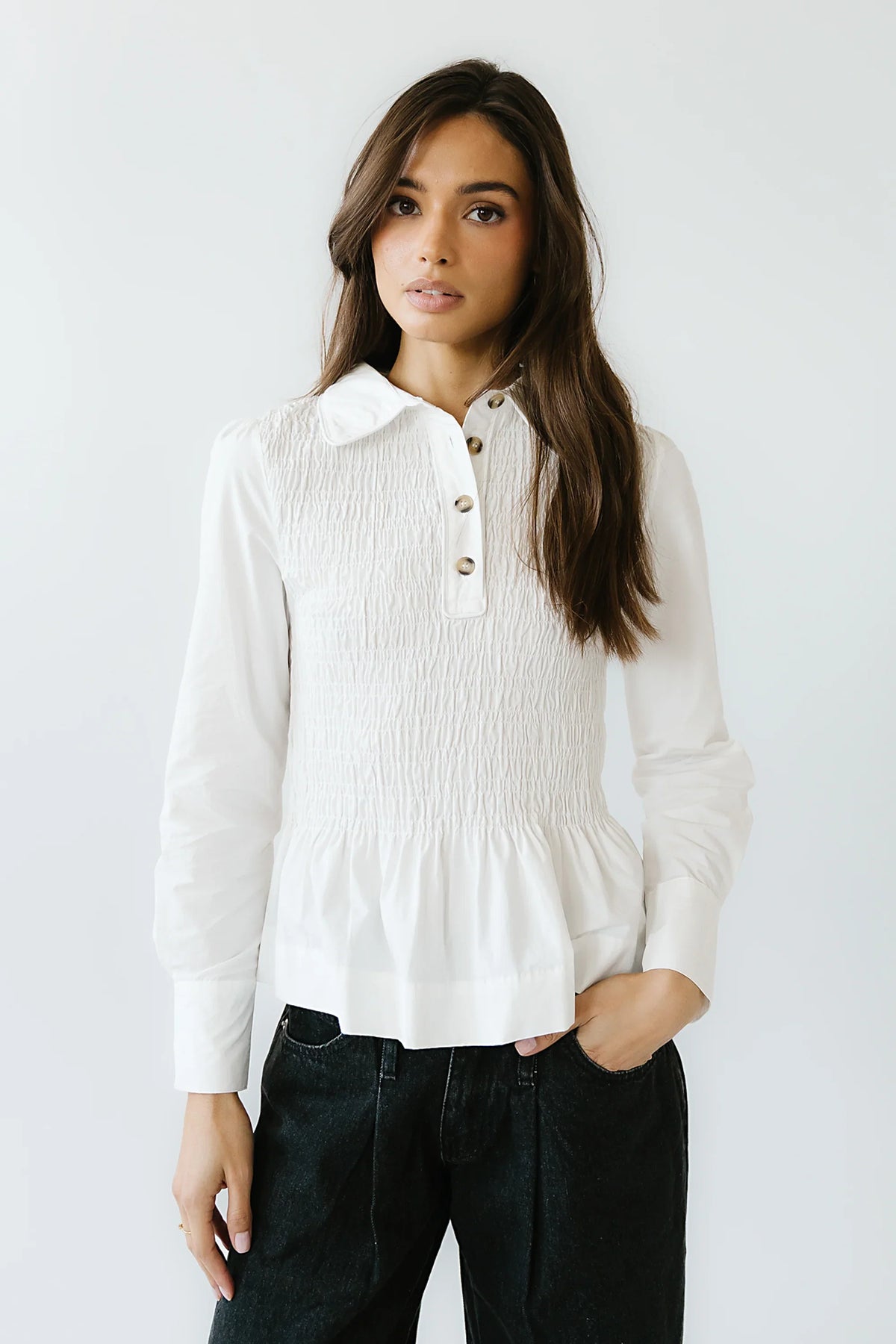 Pauly Smocked Blouse FINAL SALE