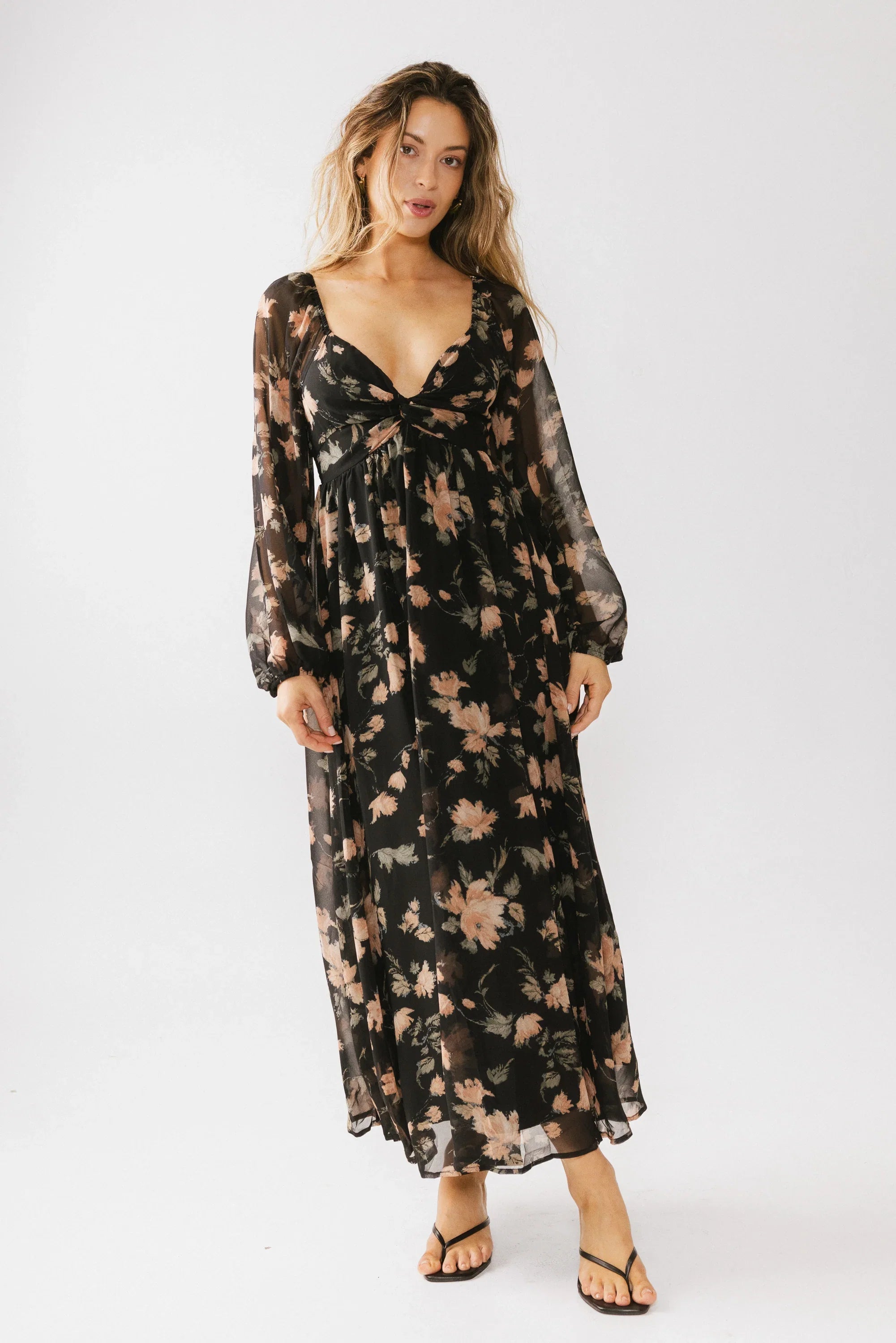 Chance Floral Maxi Dress
