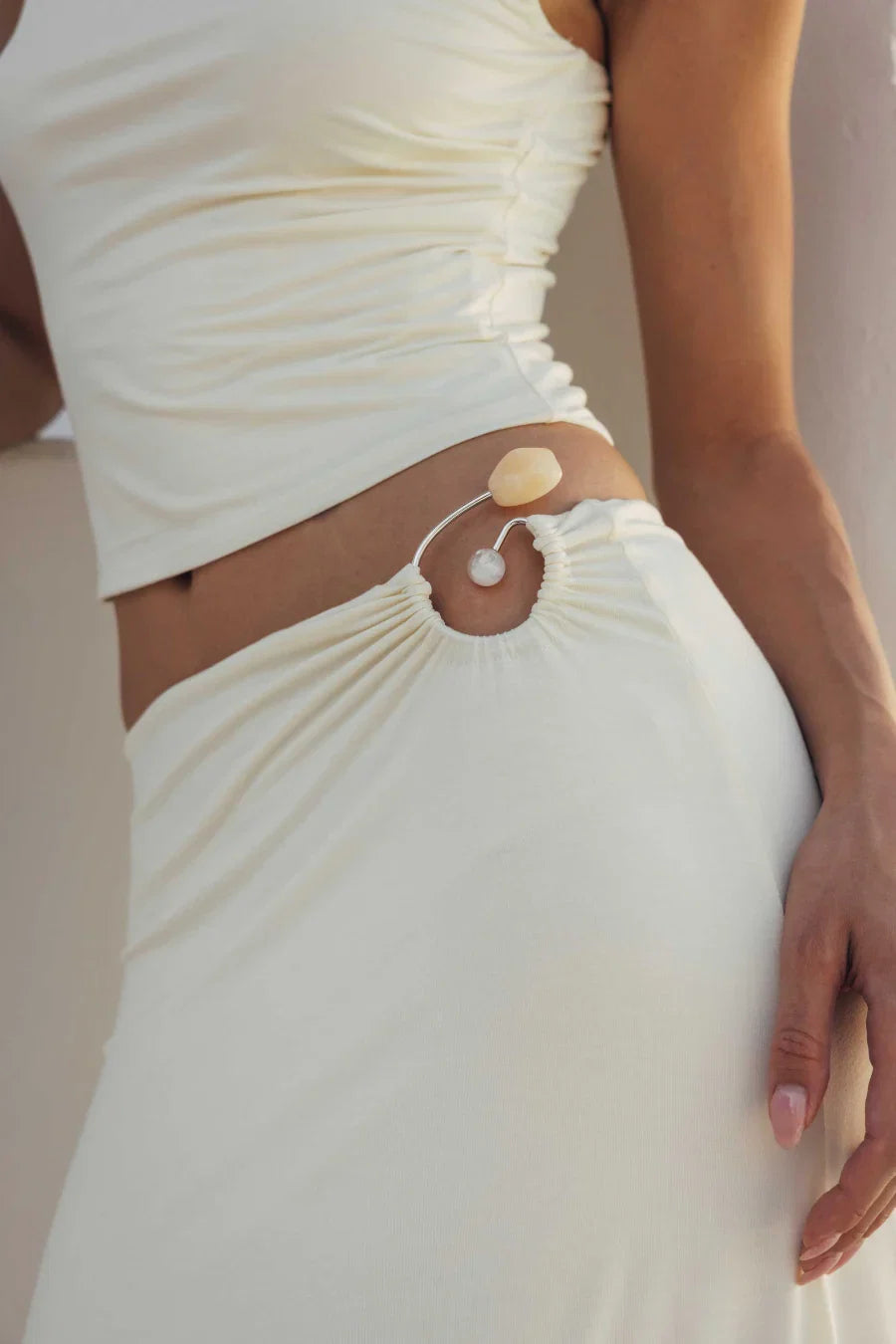 Solana Detailed Maxi Skirt