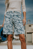 Declan Floral Bermuda Denim Shorts