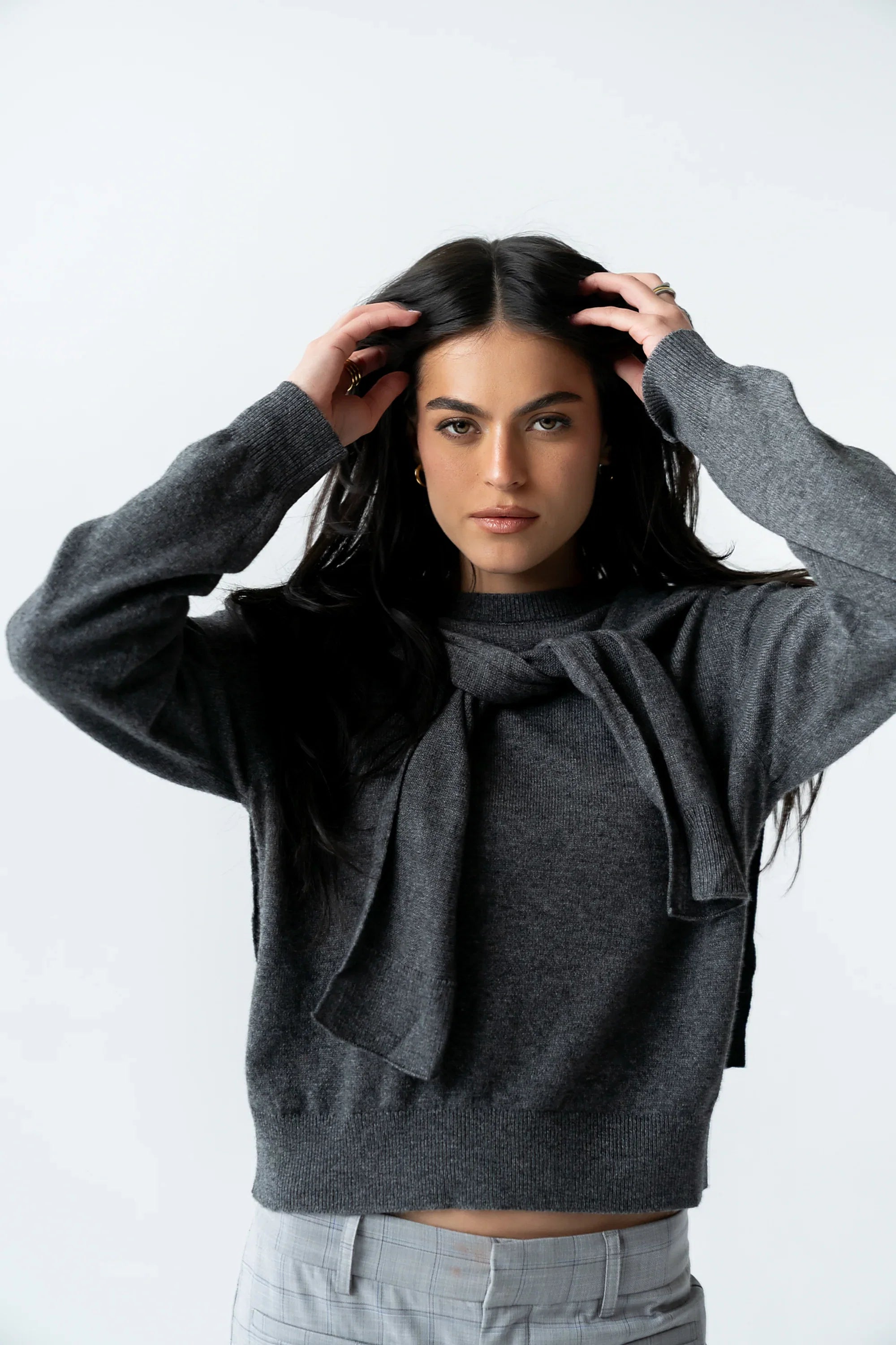 Raegan Tie Sweater
