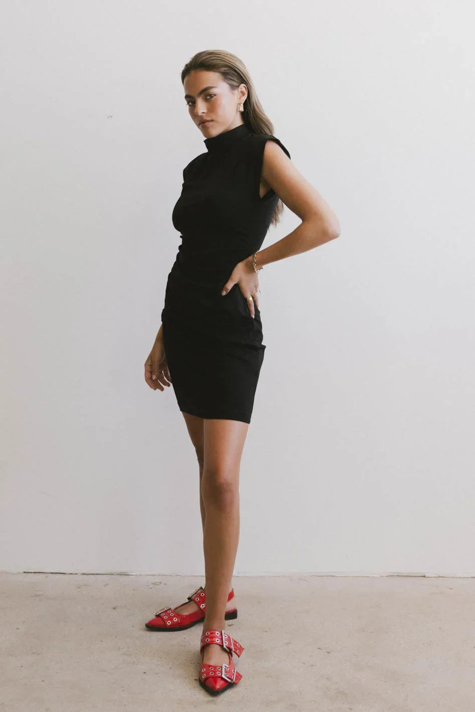 Felicity Ruched Dress FINAL SALE