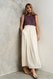Serafina Maxi Dress in Plum