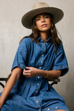 Kolby Button Front Maxi Dress FINAL SALE