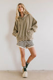 Andie Oversized Hoodie in Sage FINAL SALE