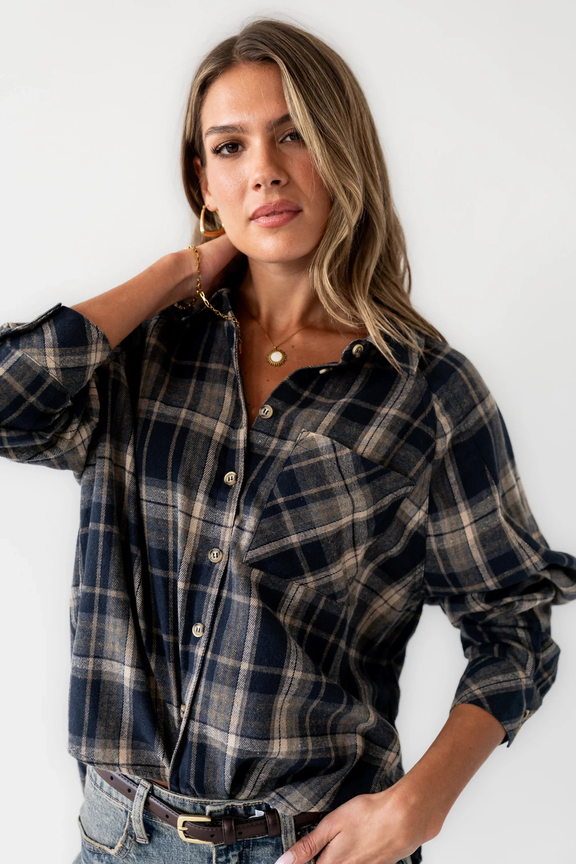 Ramero Oversized Button Up FINAL SALE
