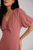 Maeve Midi Dress in Mauve FINAL SALE