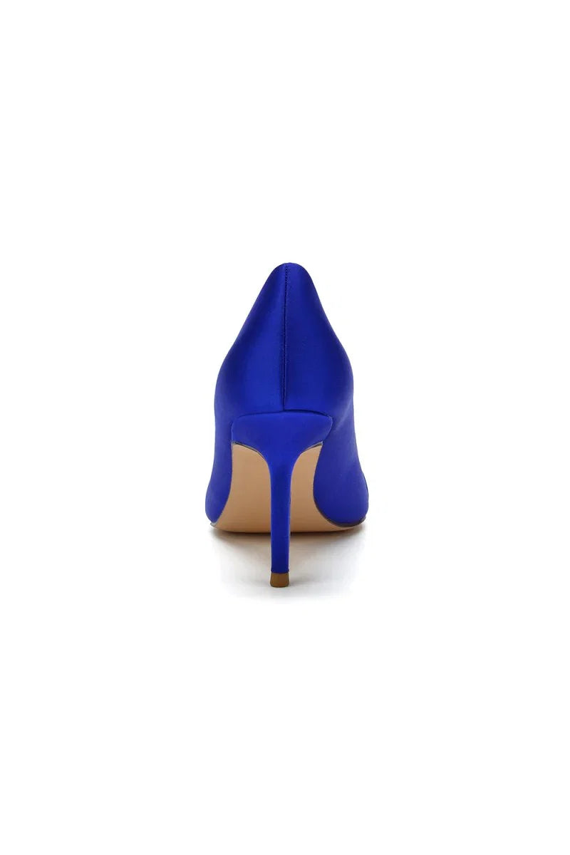 Pointed Toe Crystal High Heels Party Shoes