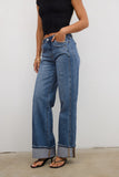 Kyla Cuffed Baggy Jeans FINAL SALE