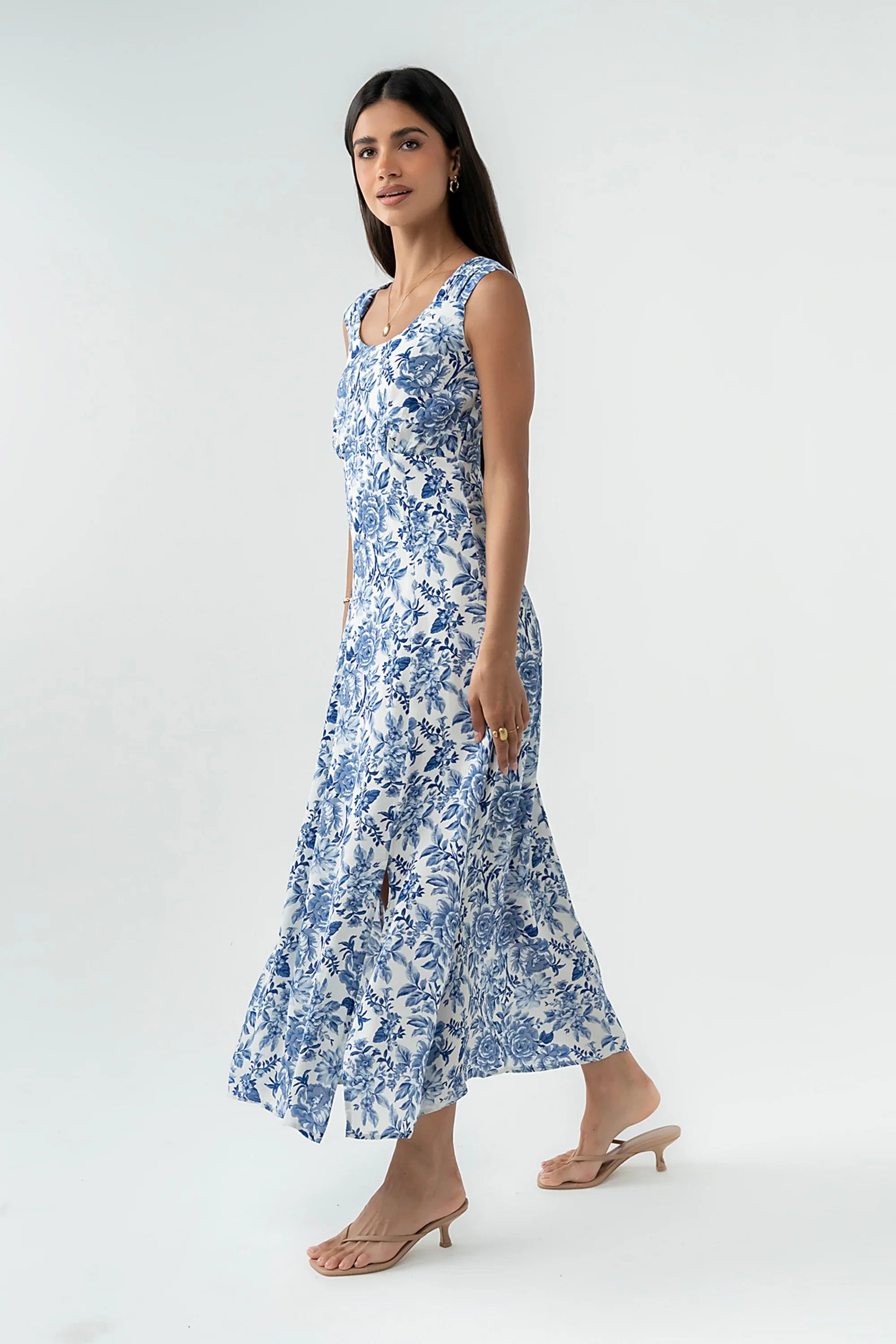 Charlize Floral Maxi Dress