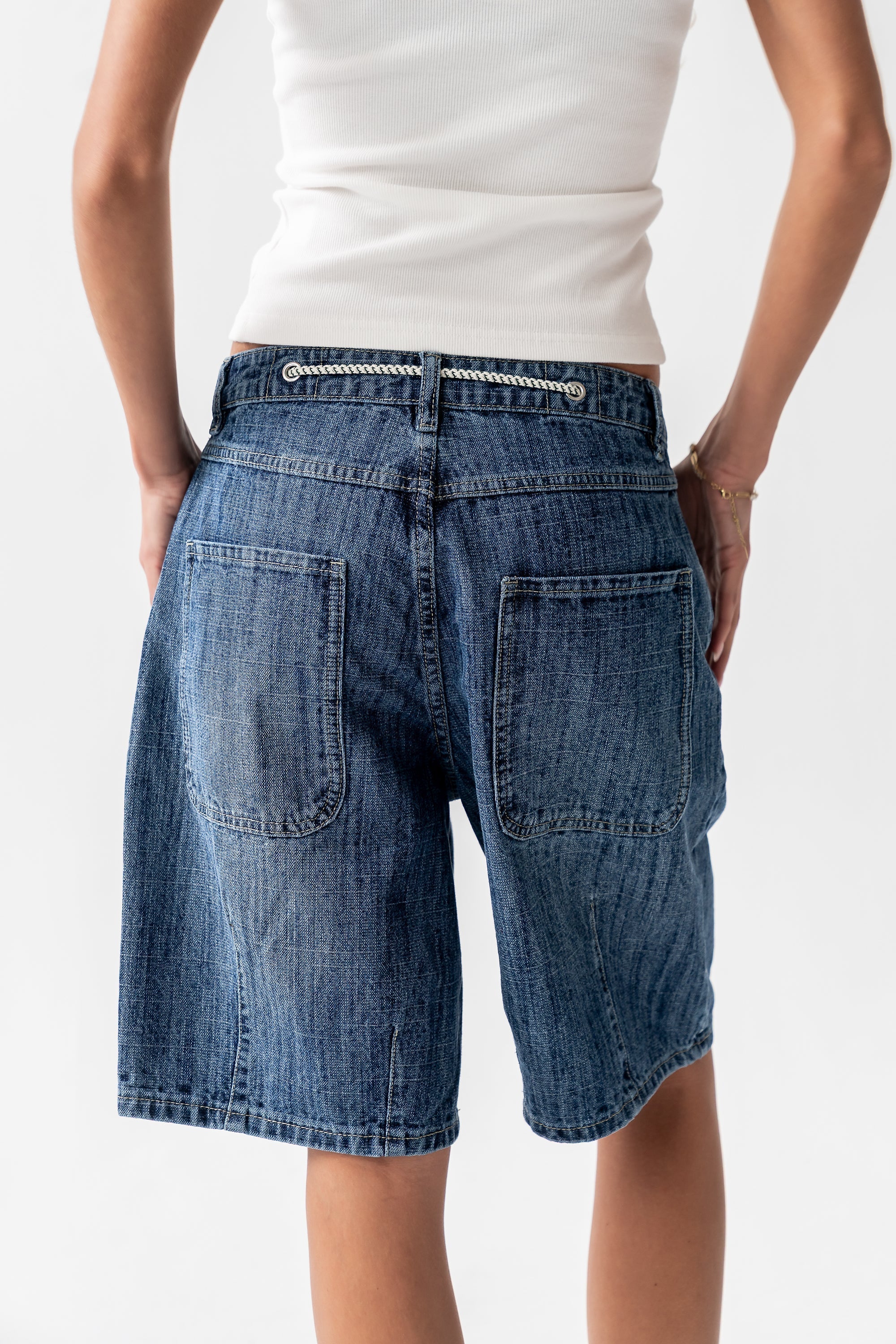 Ashley Barrel Bermuda Shorts