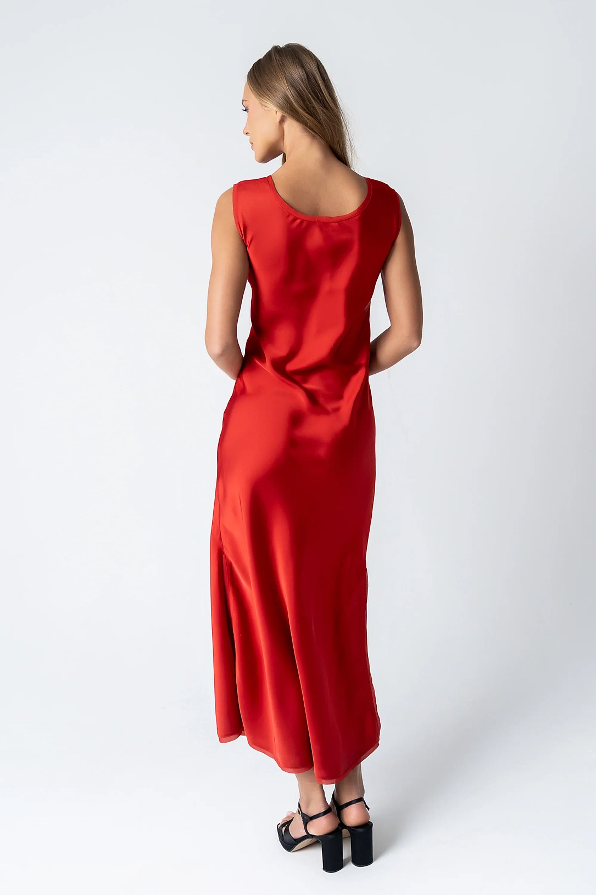 Kesley Maxi Dress in Red