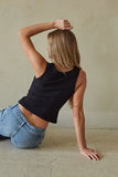 Elkie Twist Front Tank Top