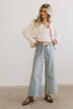 Pablo Wide Leg Denim Pants FINAL SALE