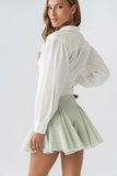 Stewart Striped Mini Skirt