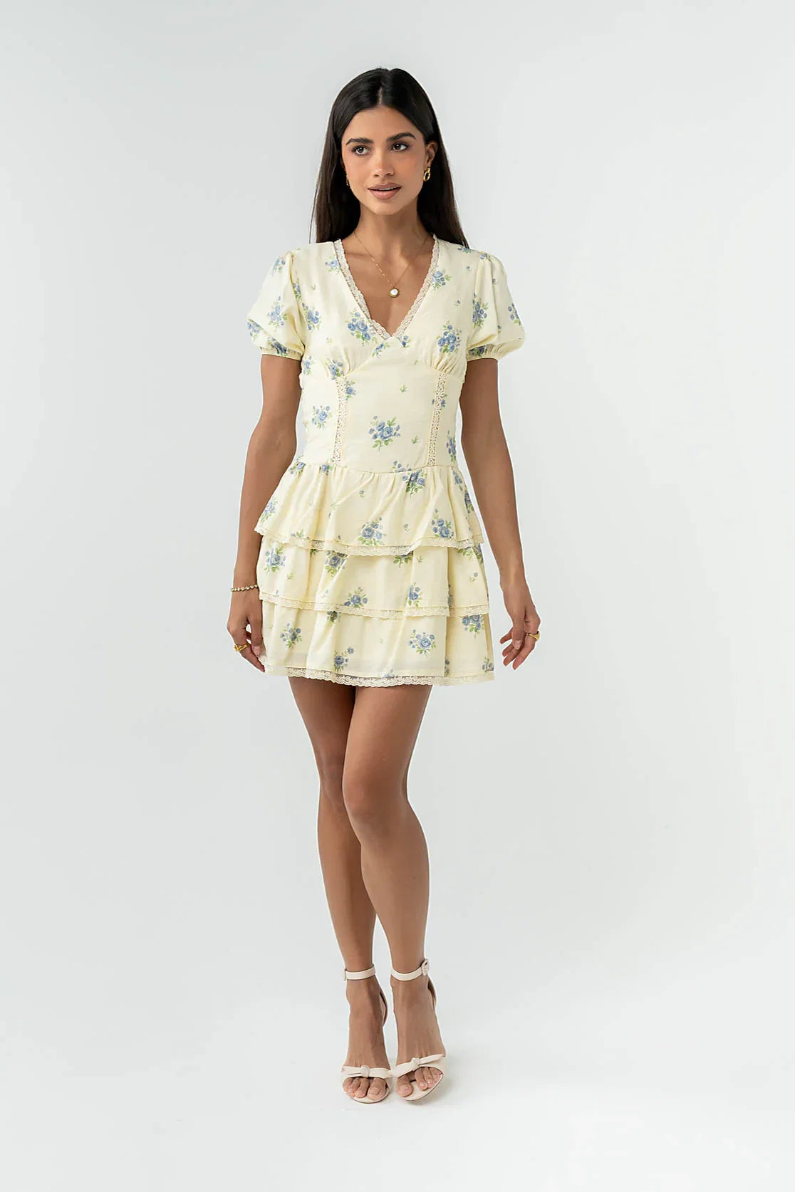 Marina Floral Mini Dress