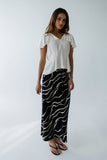 Ariel Abstract Maxi Skirt